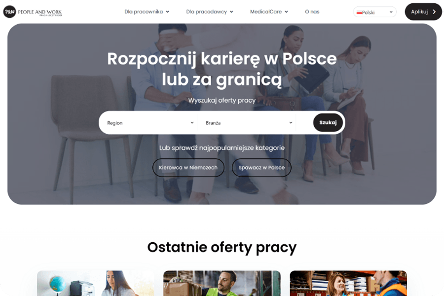 People and Work — portal ofert pracy